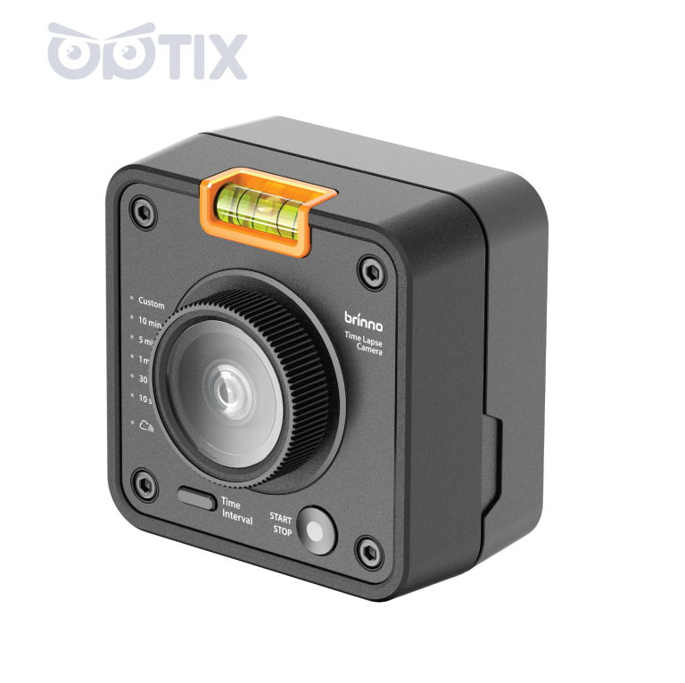 Brinno TLC5000 professional time lapse camera with HDR sensor and lens dial