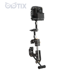 Brinno TLC2020-C time lapse camera placed in green leaves for outdoor use, with waterproof Housing